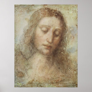 Poster Leonardo da Vinci Cristo