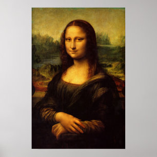 Poster Leonardo da Vinci - Mona Lisa