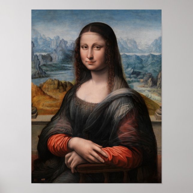 Poster Leonardo da Vinci | Mona Lisa (Frente)