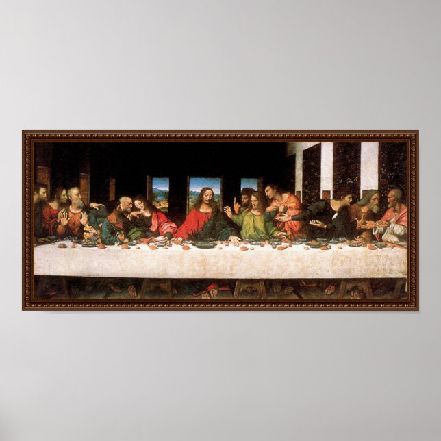 Póster Leonardo da Vinci - Última Arte Renascentista do S (Frente)