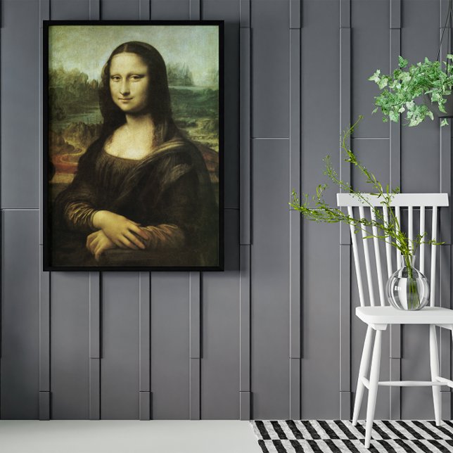 Poster Leonardo da Vinci's Mona Lisa, Arte Renascentista (Criador carregado)