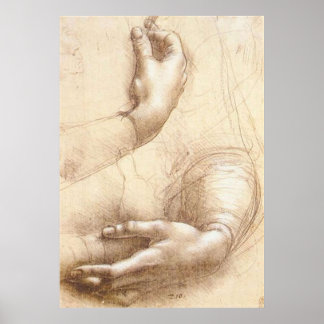 Poster LEONARDO Leonardo da Vinci apresenta o estudo das