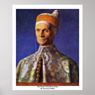 Póster Leonardo Loredan do Doge por Giovanni Bellini