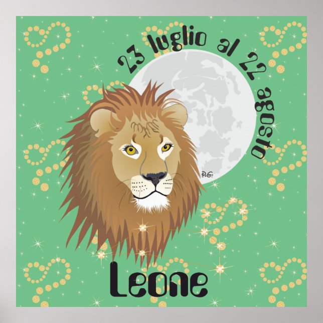 Póster Leone 23 al de 22 posteres luglio agosto (Frente)