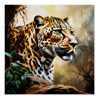 Póster Leopard wildlife