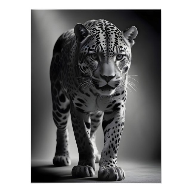 Póster Leopard Willife Wallpaper da "Nature" majestosa (Frente)