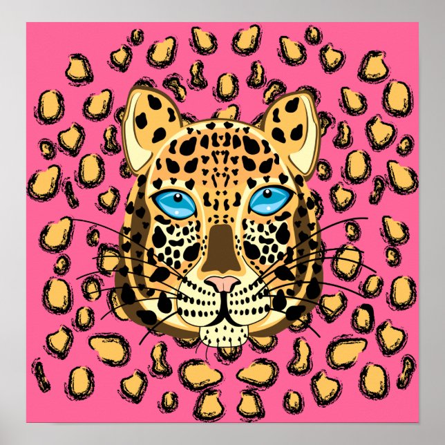 Poster Leopardo (Frente)