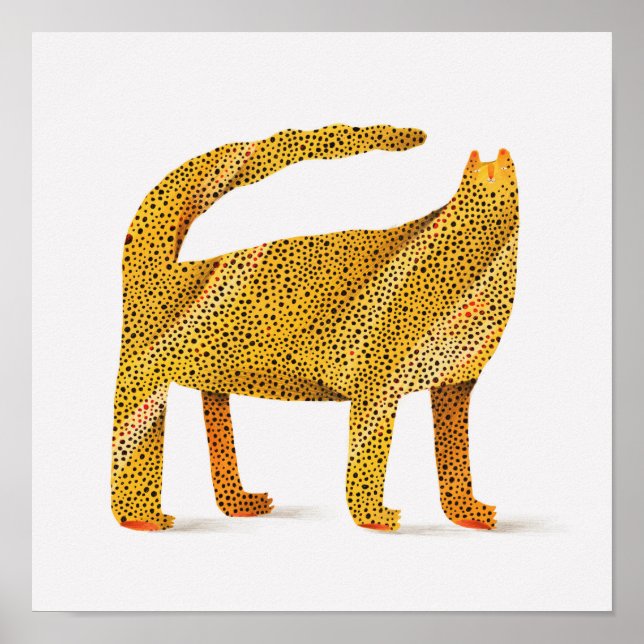 Poster Leopardo (Frente)