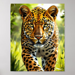 Poster Leopardo Cute