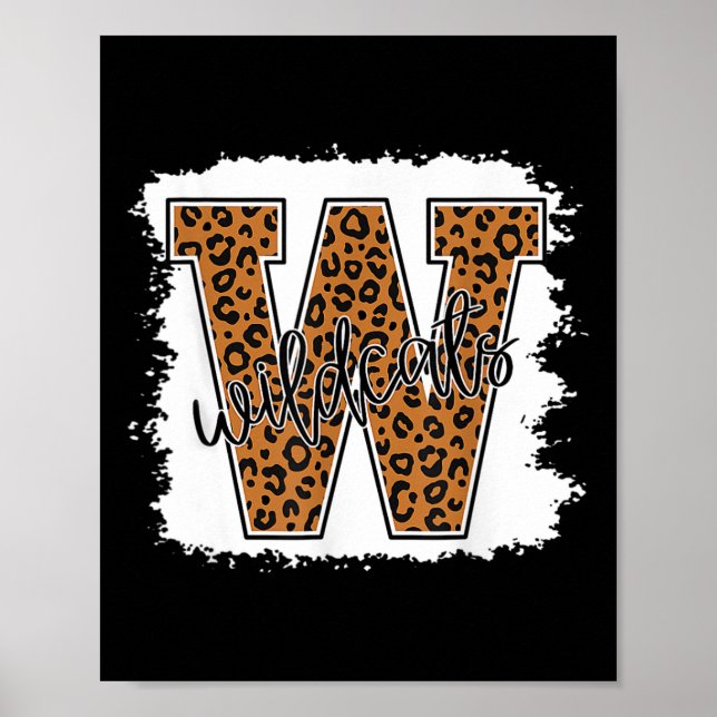 Poster Leopardo-Espírito De Cat School De Volta Às Menina (Frente)