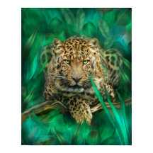 Leopardo - Espírito De Empoderamento Poster/Impres