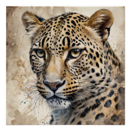 Póster Leopardo n.o 1