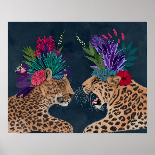 Poster Leopardos de Hot House | CASAL (Frente)