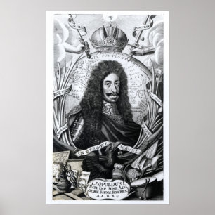 Póster Leopold I , Rei da Hungria e Santo Romano