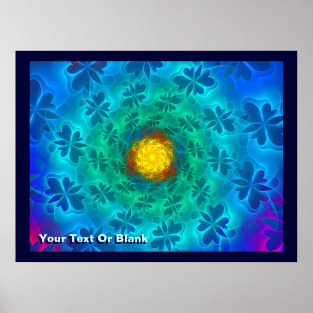 Póster Lepidópteros N-Espacial (Frente)