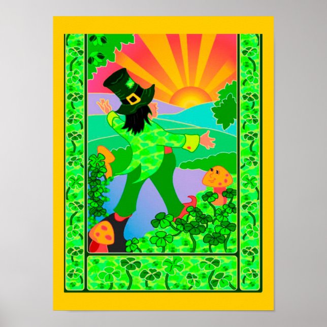 Póster Leprechaun & Sunrise - (Frente)
