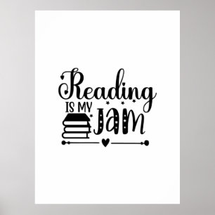 Poster Ler Leitura De Arte É Meu Emperramento