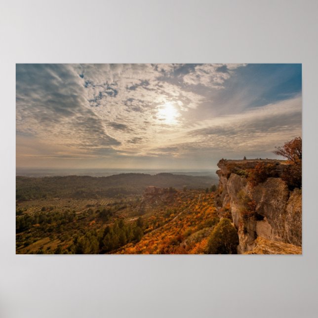 Poster Les Baux-de-Provence, França (Frente)