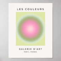 Les Couleurs 07 Gradient Pink E Green Aura