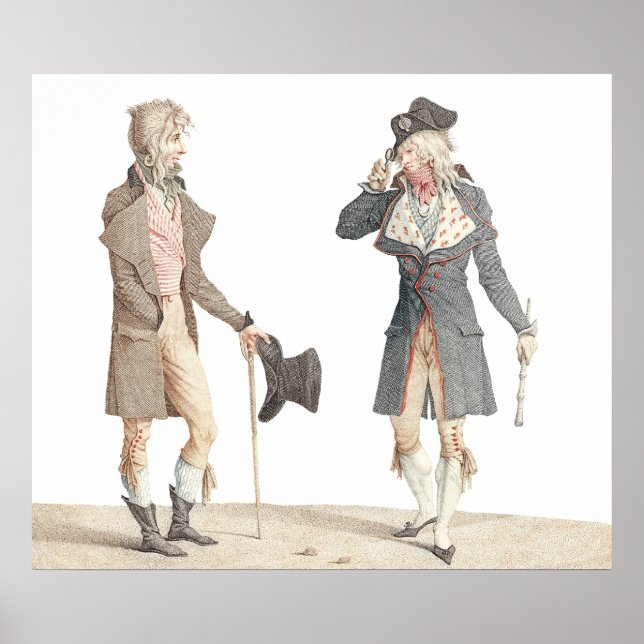 Póster Les Incroyables - Antigo francês gritando pela Ver (Frente)