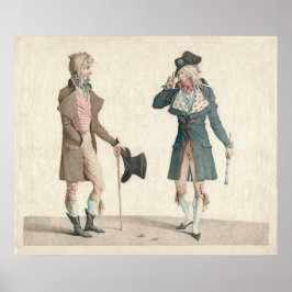 Poster Les Incroyables por Carle Vernet