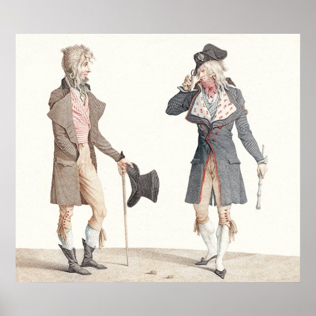 Poster Les Incroyables - Reprodução do Engravamento da Ve (Frente)