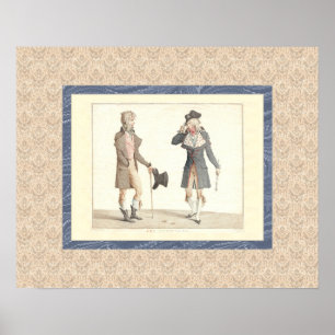 Póster Les Incroyables - Reprodução do Engravamento da Ve