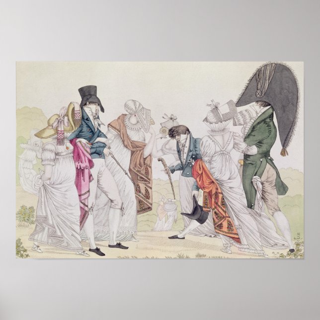 Póster Les Invisibles", c.1807 (Frente)