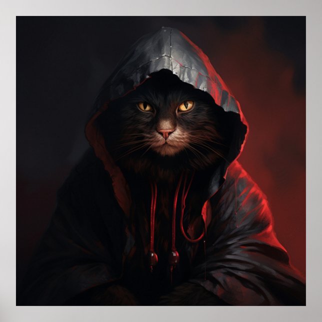 Poster Les miaulements effrayants (Frente)