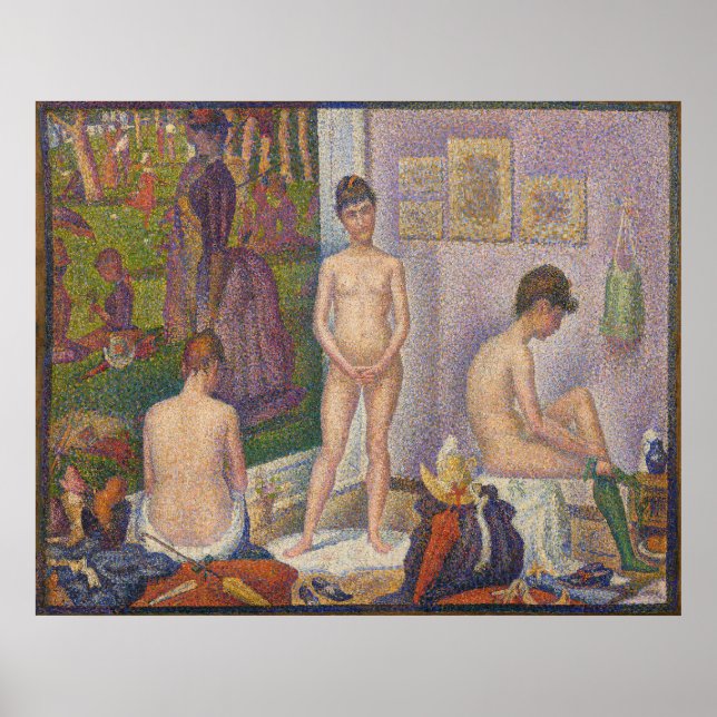 Poster Les Poseuses (Frente)