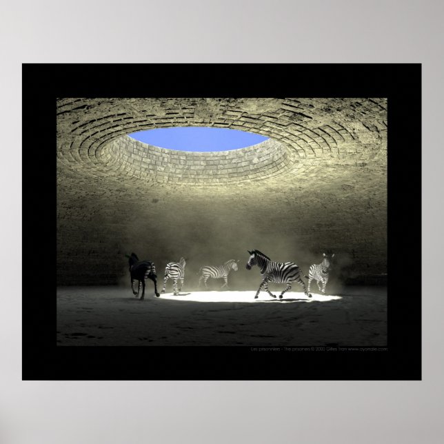 Póster Les prisioneiros - Os prisioneiros (Frente)