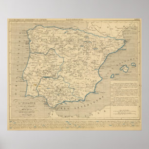 Póster Les sous Romains de L'Espagne 409 apres JC da