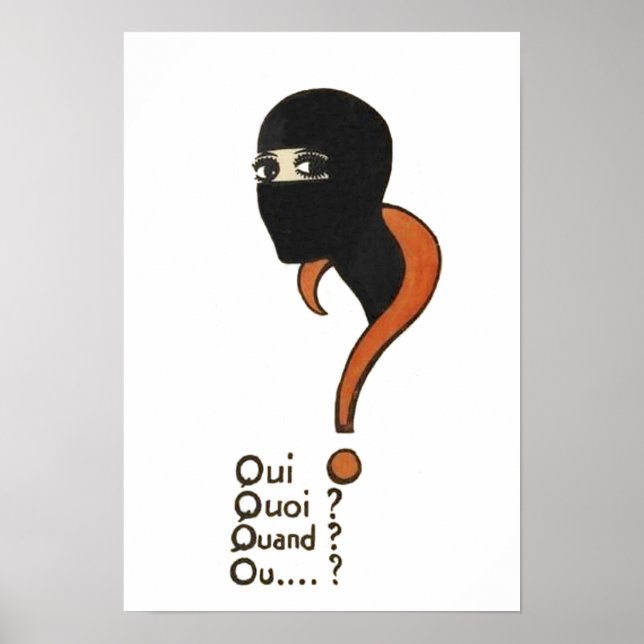 Póster Les Vampires (Frente)