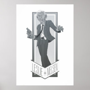 Poster Leslie Nielsen, um tributo