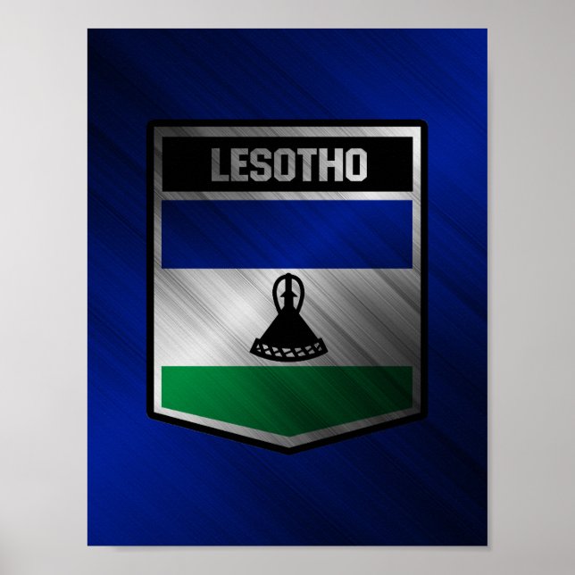 Poster Lesoto (Frente)