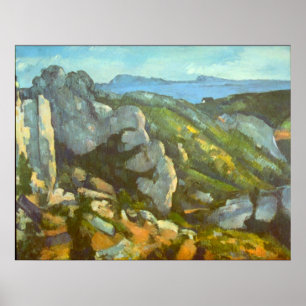 Póster L'Estaque by Paul Cezanne