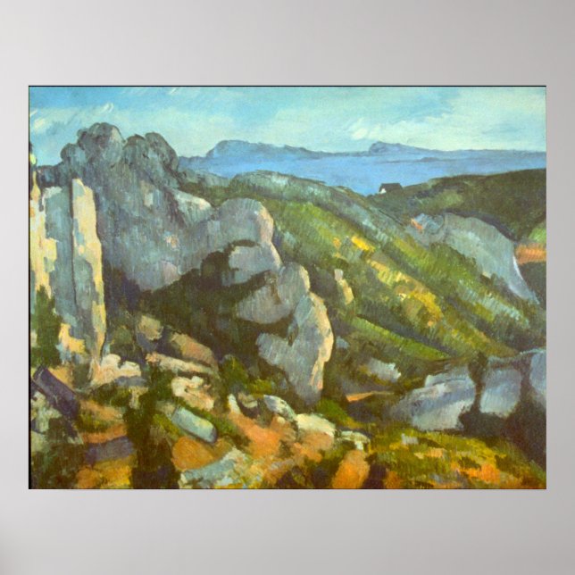 Póster L'Estaque by Paul Cezanne (Frente)