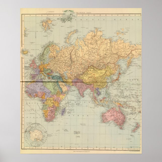 Póster Leste do Mundo (Frente)