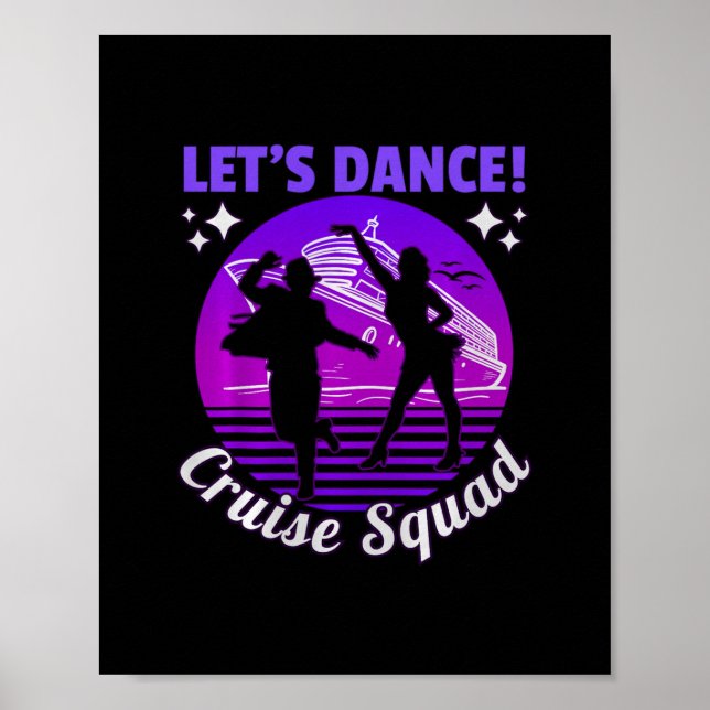 Poster Let’s Dance Cruise Squad – Diversão no Cruzeiro de (Frente)