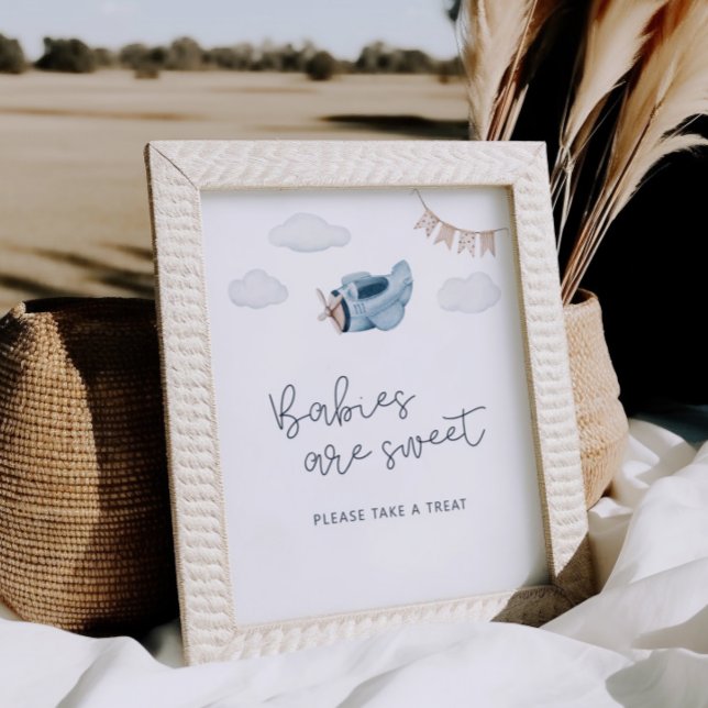 Poster Let The Adventure Begin Baby Shower Dessert (Criador carregado)