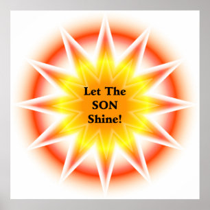 Póster Let The SON shine