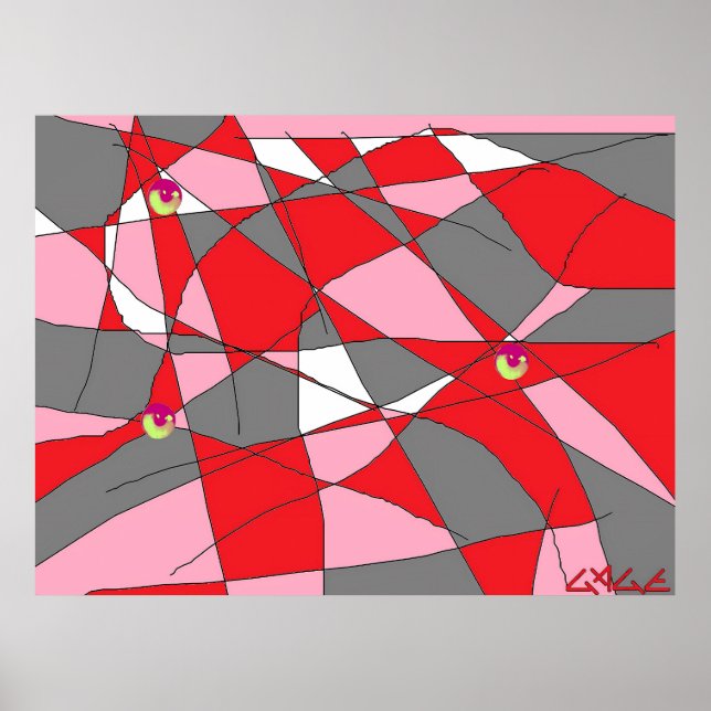 Poster Let Your Eyes Decide (Frente)