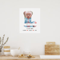 Letra alfabética personalizada do bebê - L - Poste