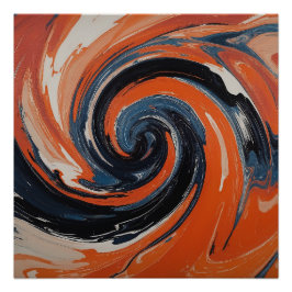 Póster L'Étreinte du Feu et de l'Eau