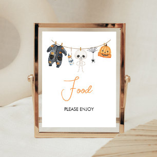 Poster Letreiro de Comida na Linha de Roupas Little Boo H