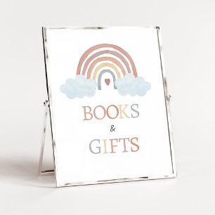 Poster Letreiro de Livros e Presentes Boho Little Ray of