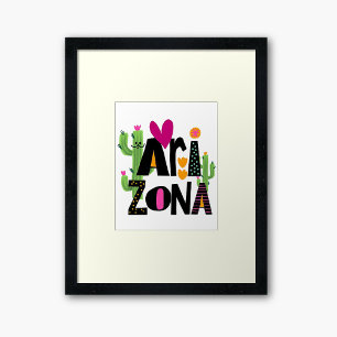 Poster Letreiros de Arizona de Amor Whimsical