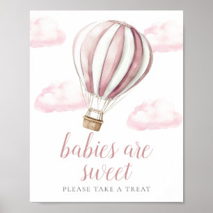 Poster Letrero de Recuerdos Dulces para Baby Shower de Ba