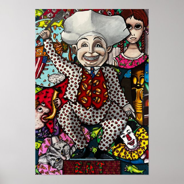 Poster Let's Eat (Frente)