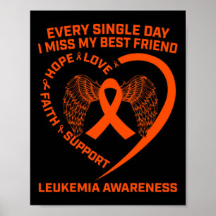 Poster Leucemia Cardíaca De Fita Memória De Melhor Sex